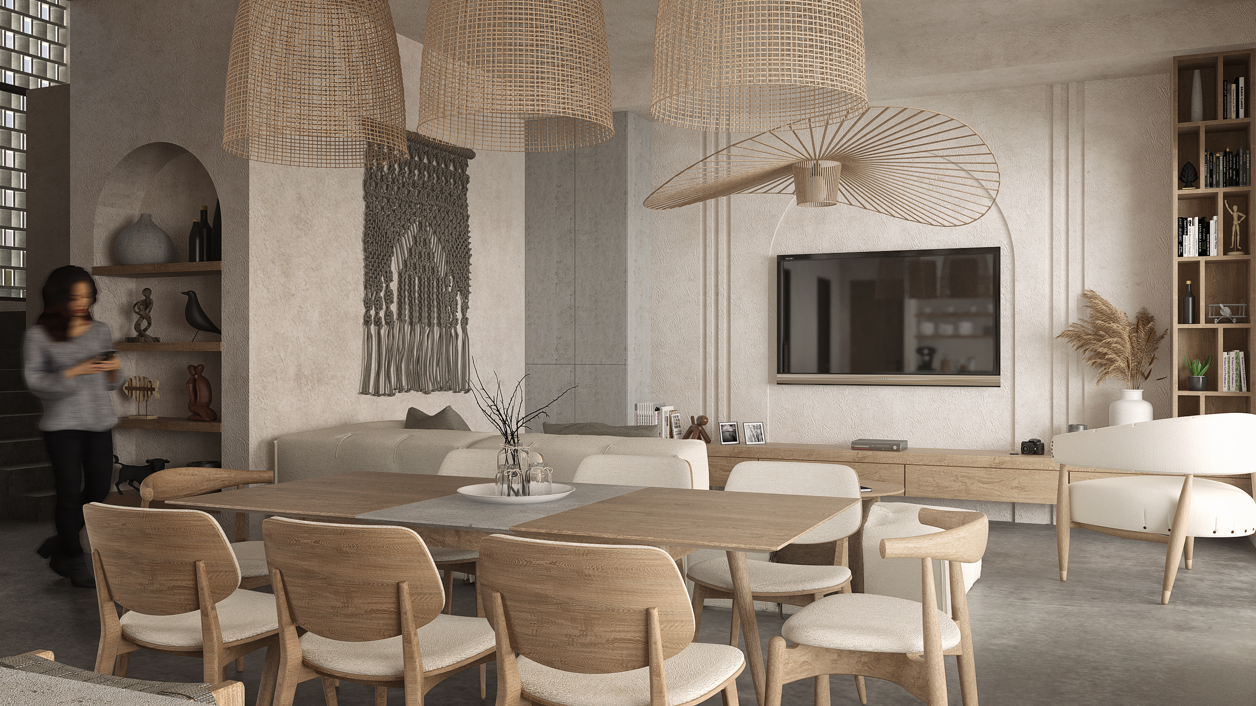 comedor y estancia